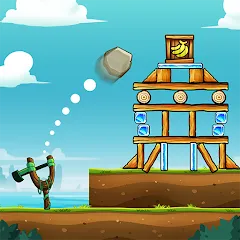 Скачать Catapult Quest на Android — Безлимитные монеты и открыты уровни