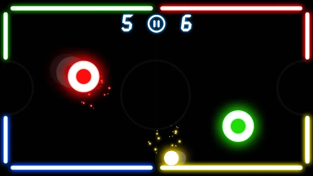 Скачать Air Hockey Challenge на Андроид — Безлимитные шайбы и усиленная клюшка — скриншот 1
