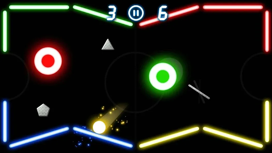 Скачать Air Hockey Challenge на Андроид — Безлимитные шайбы и усиленная клюшка — скриншот 3
