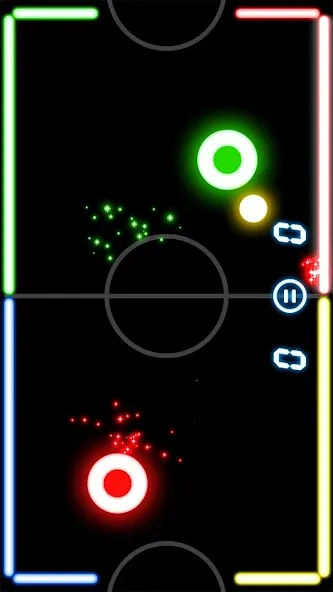 Скачать Air Hockey Challenge на Андроид — Безлимитные шайбы и усиленная клюшка — скриншот 4