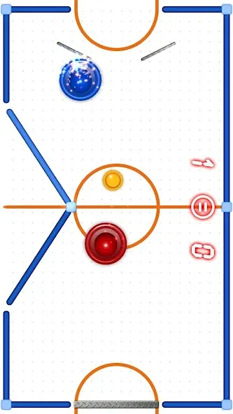 Скачать Air Hockey Challenge на Андроид — Безлимитные шайбы и усиленная клюшка — скриншот 5