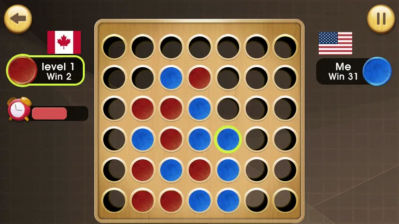 4 in a row king MOD APK — Безлимитные ходы и победы — скриншот 3