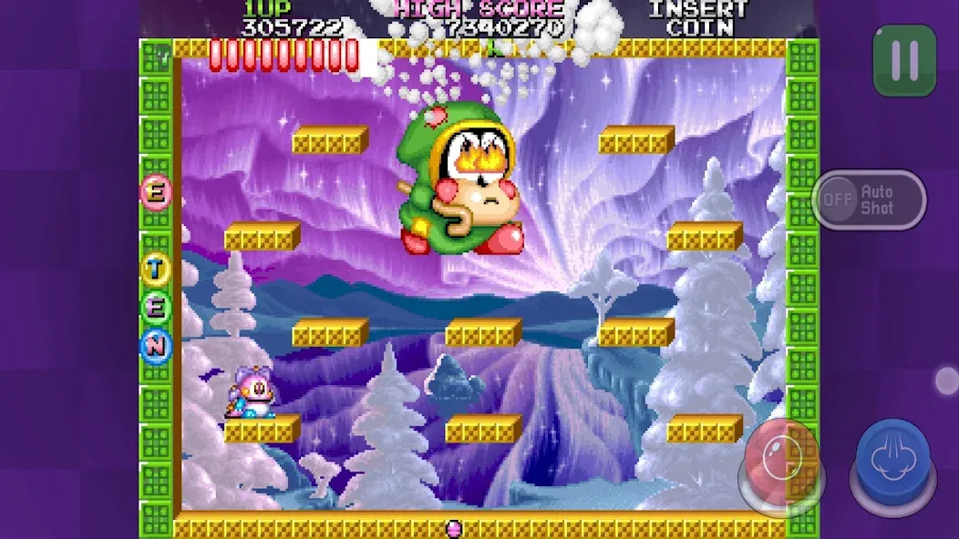 Скачать Bubble Bobble 2 classic на Android — Бесконечные жизни и бонусы — скриншот 3
