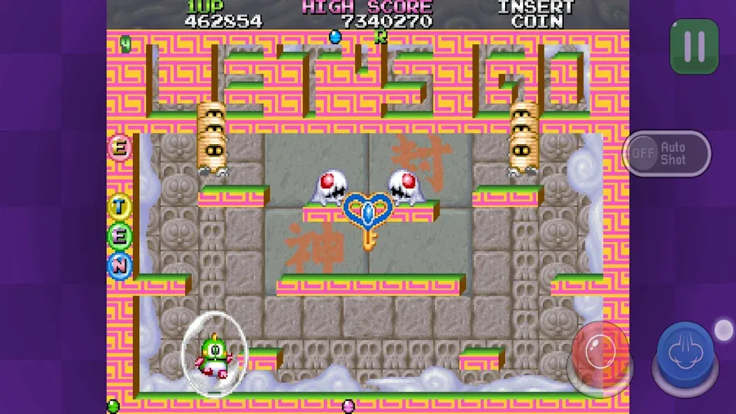 Скачать Bubble Bobble 2 classic на Android — Бесконечные жизни и бонусы — скриншот 5