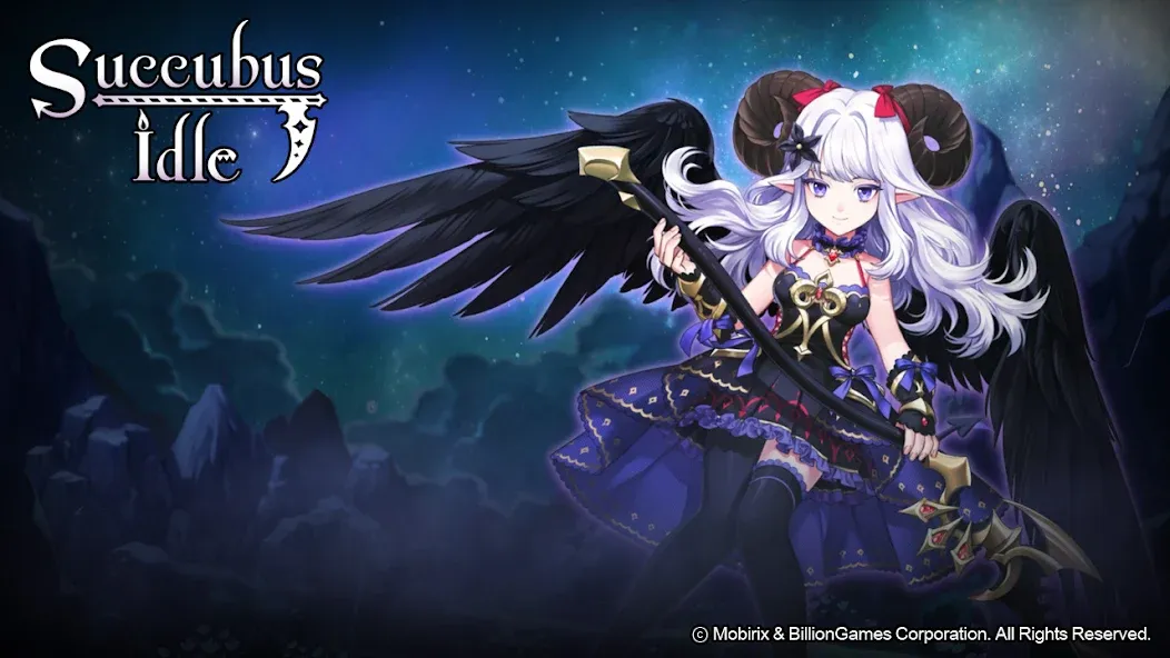 Скачать Succubus Idle на Android — Безлимитные деньги и усиленные героини — скриншот 1