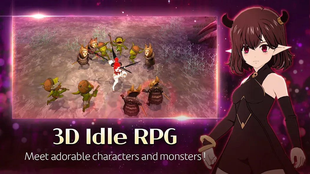 Скачать Succubus Idle на Android — Безлимитные деньги и усиленные героини — скриншот 2