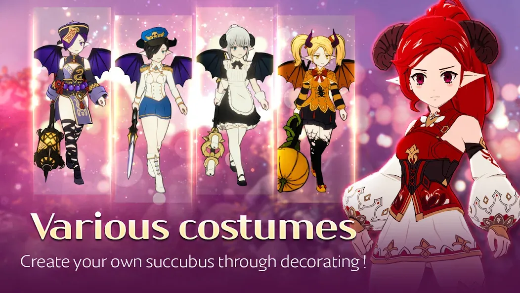 Скачать Succubus Idle на Android — Безлимитные деньги и усиленные героини — скриншот 5