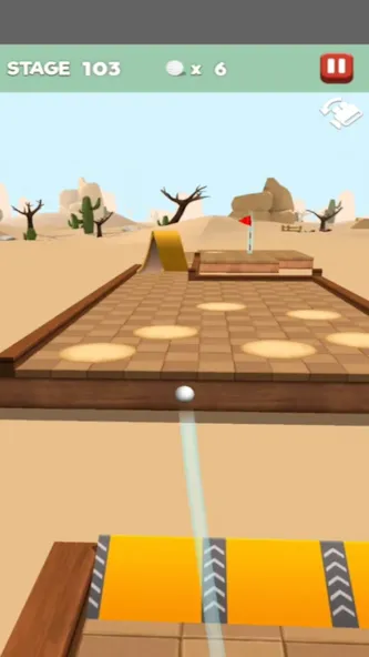 Putting Golf King на Андроид — Безлимитные мячи и открыты все уровни — скриншот 5