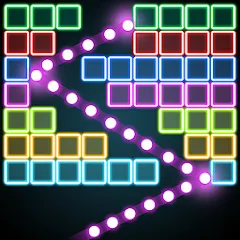 Скачать взломанную Bricks Breaker Quest — Безлимитные жизни и монеты