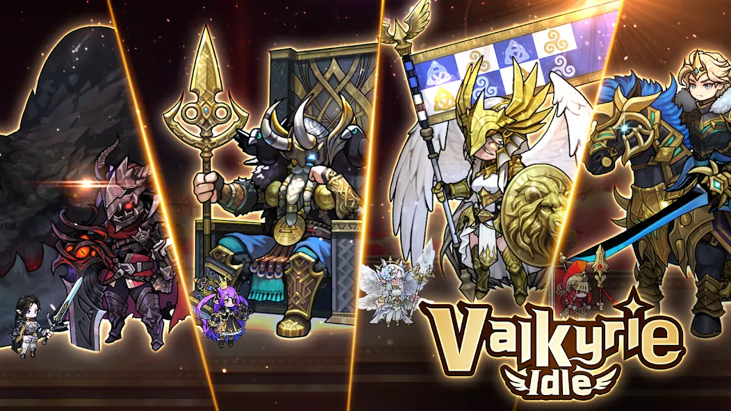 Скачать Valkyrie Idle на Андроид — Безлимитные ресурсы и усиленные герои — скриншот 1 Скачать Valkyrie Idle на Андроид — Безлимитные ресурсы и усиленные герои — скриншот 1