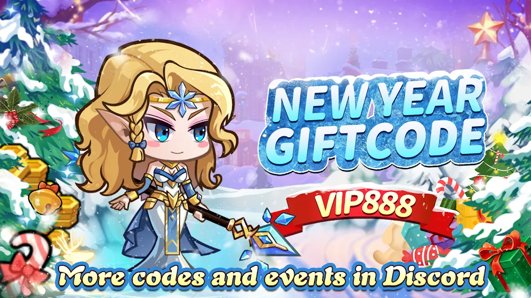 Mythic Summon: Idle RPG — Безлимитные ресурсы и герои — скриншот 1