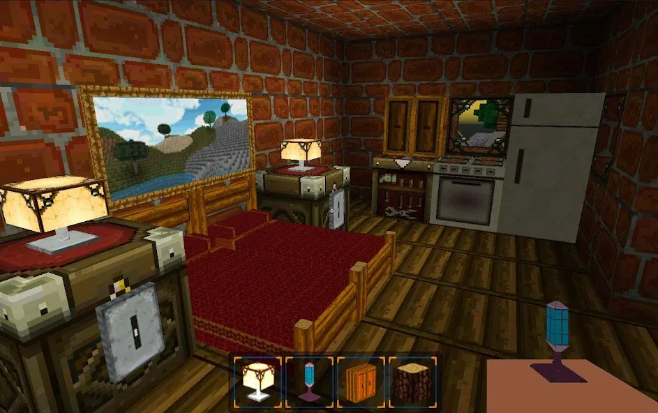 Скачать взлом BlockBuild Craft a Dream World на Андроид — Безлимитные ресурсы и открыты все предметы — скриншот 1