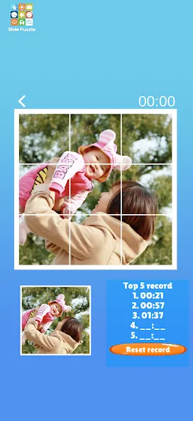 Скачать Slide Puzzle with your photo — Модификация Без рекламы и все уровни открыты — скриншот 4