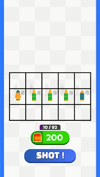 Merge Bullet (Мод Безлимитные деньги и усиленное оружие) — скриншот 1