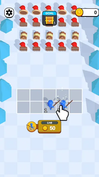 Merge Weapons: Battle Game — Взломанная версия (Безлимитные деньги и оружие) — скриншот 1 Merge Weapons: Battle Game — Взломанная версия (Безлимитные деньги и оружие) — скриншот 1