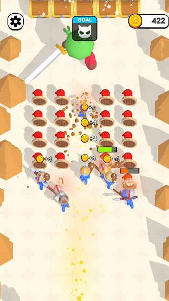 Merge Weapons: Battle Game — Взломанная версия (Безлимитные деньги и оружие) — скриншот 4 Merge Weapons: Battle Game — Взломанная версия (Безлимитные деньги и оружие) — скриншот 4