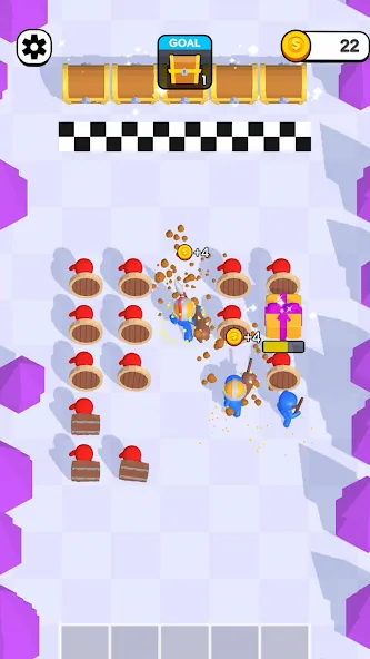 Merge Weapons: Battle Game — Взломанная версия (Безлимитные деньги и оружие) — скриншот 5 Merge Weapons: Battle Game — Взломанная версия (Безлимитные деньги и оружие) — скриншот 5