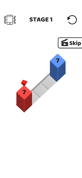Скачать Stack Cube! — Последняя версия (Много монет и открыты все уровни) — скриншот 1
