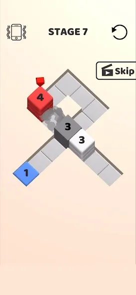Скачать Stack Cube! — Последняя версия (Много монет и открыты все уровни) — скриншот 2