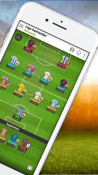 futmondo - soccer manager — Мод: Безлимитные деньги и ресурсы — скриншот 2 futmondo - soccer manager — Мод: Безлимитные деньги и ресурсы — скриншот 2