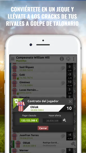 futmondo - soccer manager — Мод: Безлимитные деньги и ресурсы — скриншот 5 futmondo - soccer manager — Мод: Безлимитные деньги и ресурсы — скриншот 5