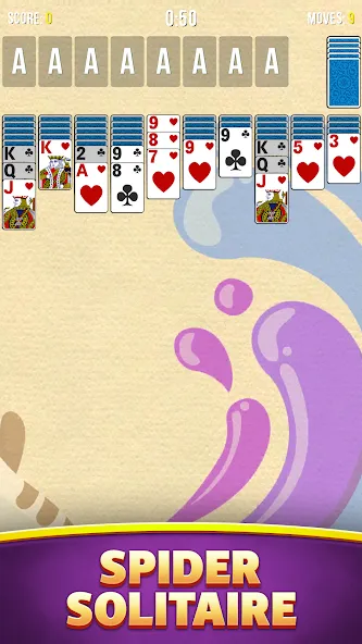Скачать взлом Solitaire Bliss Collection на Андроид — Разблокированы все пасьянсы и бонусы — скриншот 3