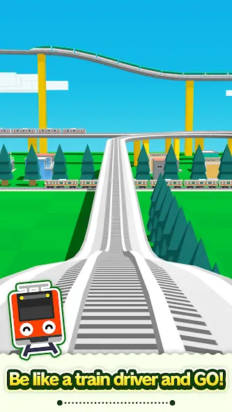 Train Go - Railway Simulator Mod APK Безлимитные деньги и все поезда открыты — Скачать на Андроид — скриншот 2