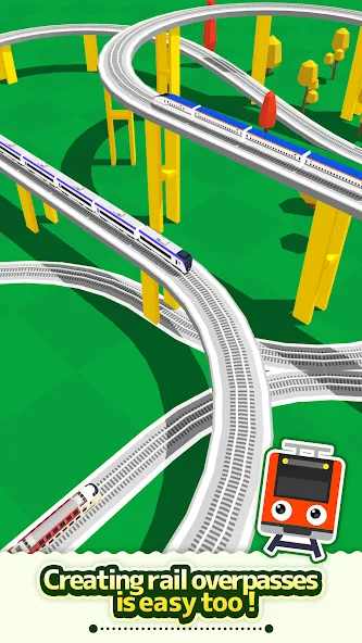 Train Go - Railway Simulator Mod APK Безлимитные деньги и все поезда открыты — Скачать на Андроид — скриншот 3
