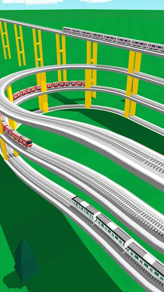 Train Go - Railway Simulator Mod APK Безлимитные деньги и все поезда открыты — Скачать на Андроид — скриншот 5