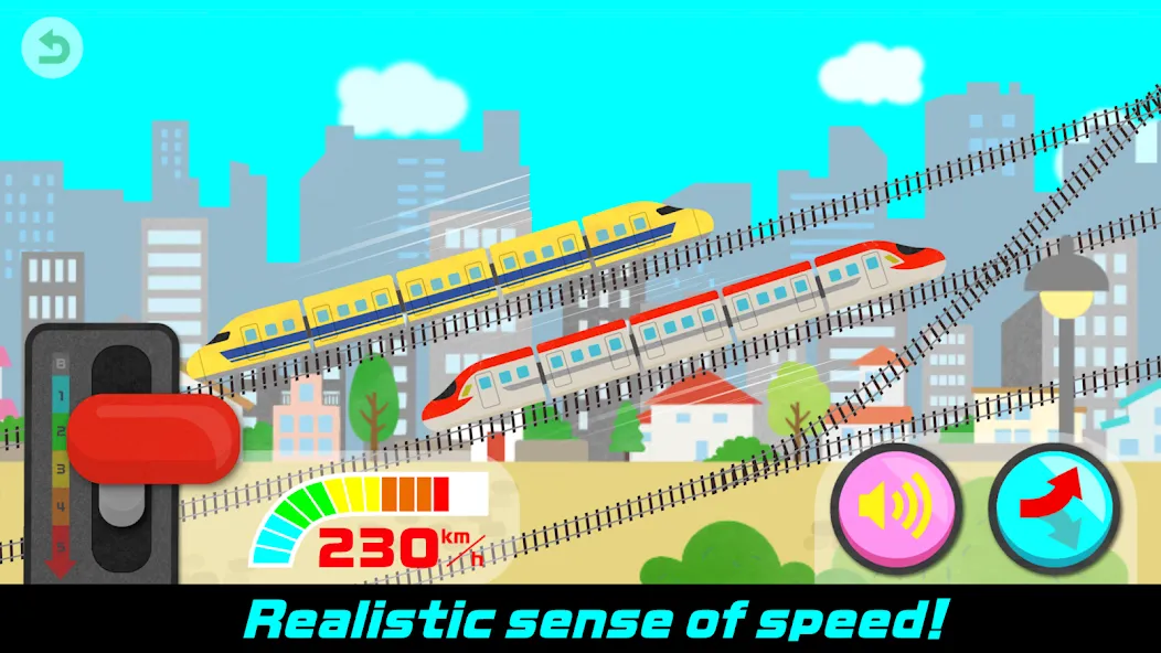 Train Roller Coaster MOD APK — Безлимитные деньги и все поезда открыты — скриншот 5