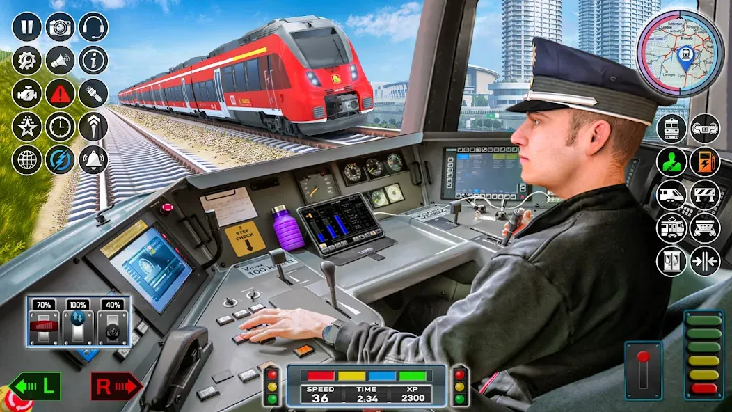 City Train Game 3d Train games на Андроид — Безлимитные деньги и топливо — скриншот 2 City Train Game 3d Train games на Андроид — Безлимитные деньги и топливо — скриншот 2