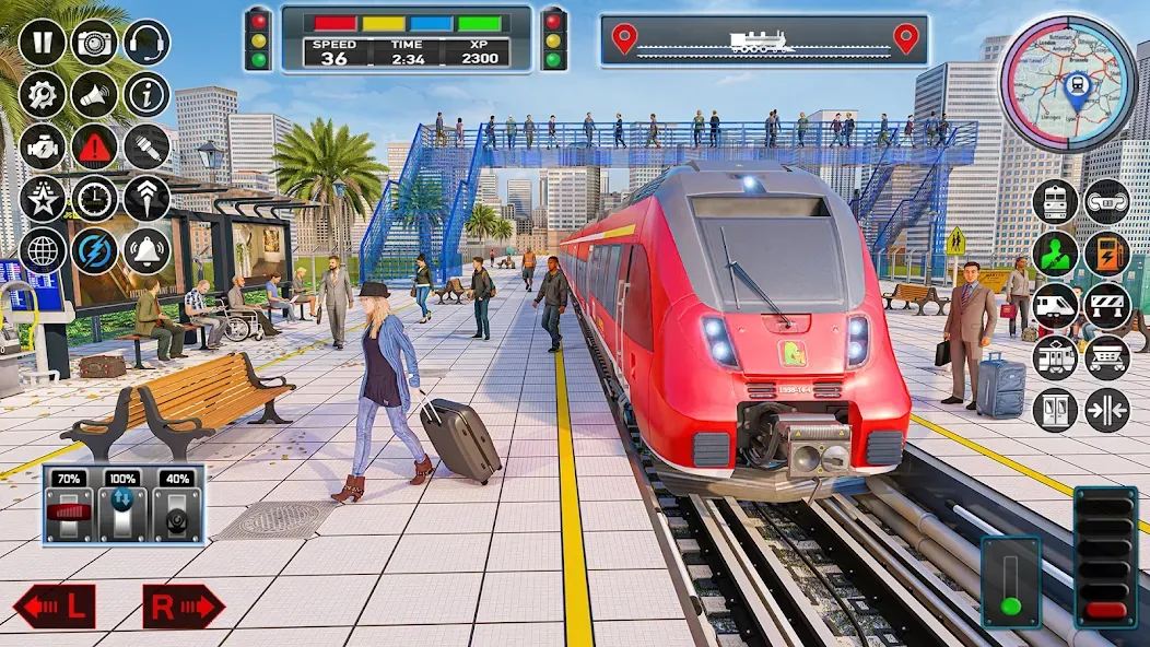 City Train Game 3d Train games на Андроид — Безлимитные деньги и топливо — скриншот 5 City Train Game 3d Train games на Андроид — Безлимитные деньги и топливо — скриншот 5