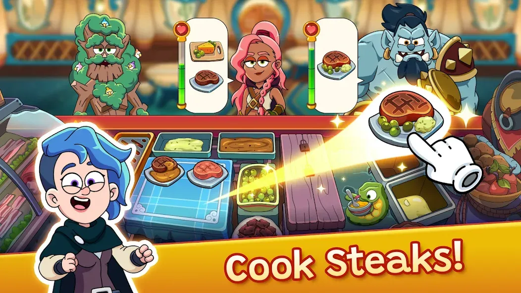 Взломанная Potion Punch 2: Cooking Quest на Андроид — Безлимитные монеты и энергия — скриншот 2