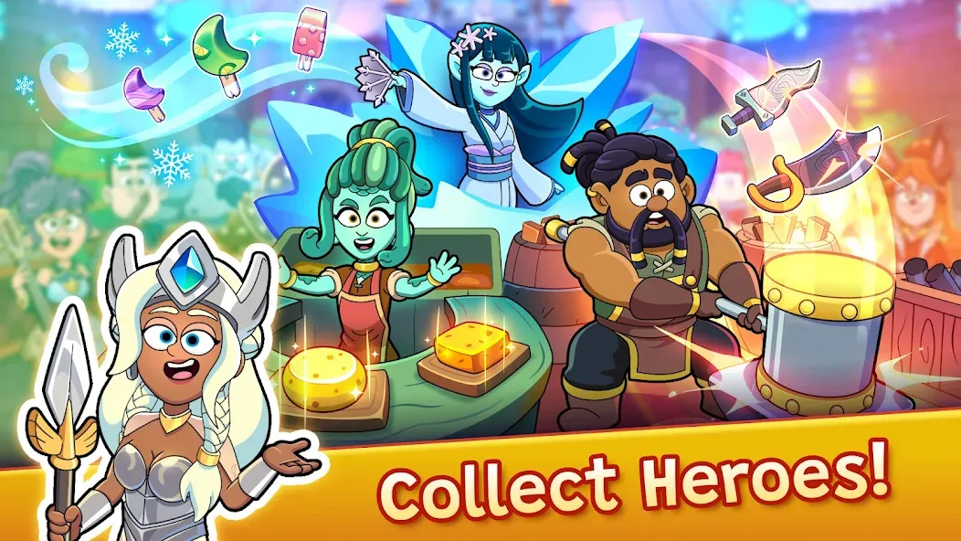 Взломанная Potion Punch 2: Cooking Quest на Андроид — Безлимитные монеты и энергия — скриншот 3