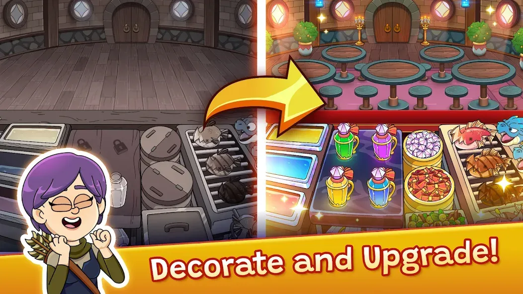 Взломанная Potion Punch 2: Cooking Quest на Андроид — Безлимитные монеты и энергия — скриншот 5