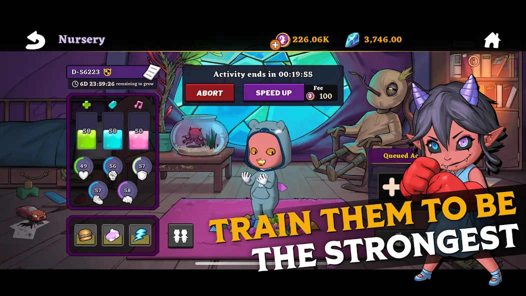 Devikins: Epic NFT/Crypto Game (Мод Безлимитные ресурсы и редкие герои) — скриншот 2