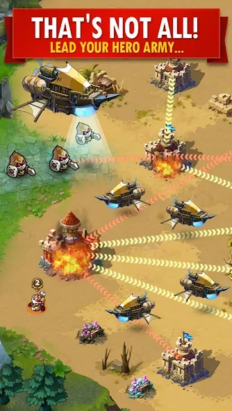 Скачать Magic Rush: Heroes на телефон — Безлимитные ресурсы и усиленные герои — скриншот 4