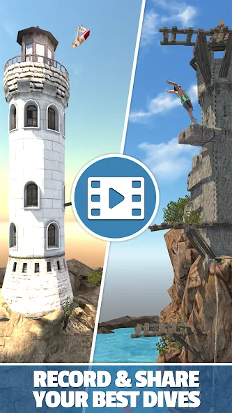 Flip Diving Mod APK Безлимитные деньги и все персонажи — Скачать на Андроид — скриншот 5
