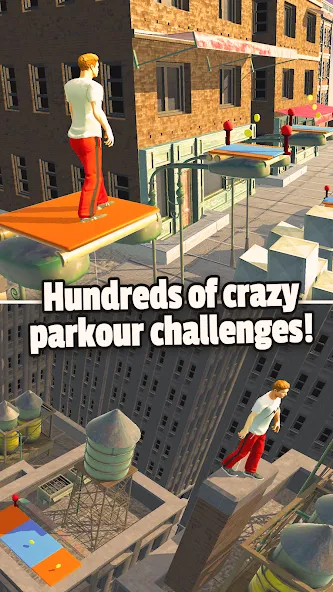 Flip Runner MOD APK — Безлимитные деньги и все уровни — скриншот 1