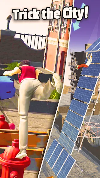 Flip Runner MOD APK — Безлимитные деньги и все уровни — скриншот 3