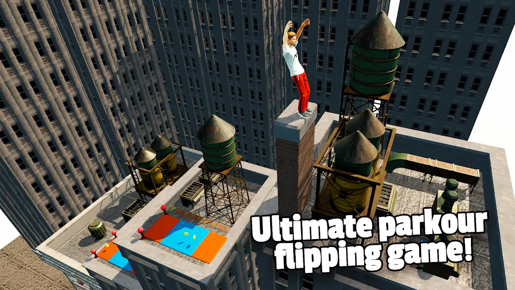 Flip Runner MOD APK — Безлимитные деньги и все уровни — скриншот 5