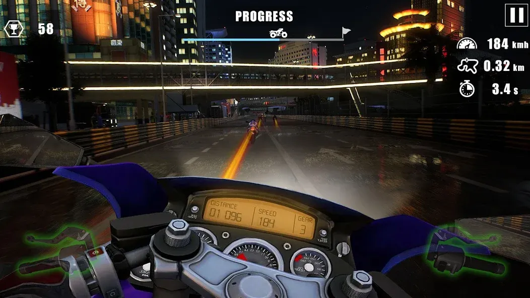 Moto Bike Race : Driving Car (Мод Безлимитные деньги и топливо) — скриншот 2