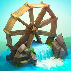 Скачать Water Power (Мод: Безлимитная энергия и быстрый прогресс) на Андроид