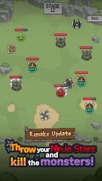 Merge Ninja Star MOD APK — Безлимитные звезды и быстрый merge — скриншот 1