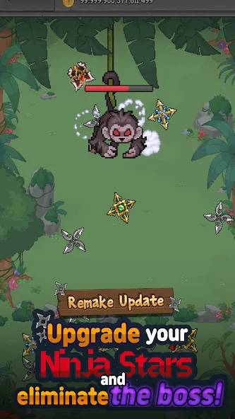 Merge Ninja Star MOD APK — Безлимитные звезды и быстрый merge — скриншот 2