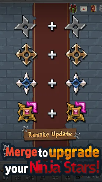 Merge Ninja Star MOD APK — Безлимитные звезды и быстрый merge — скриншот 5