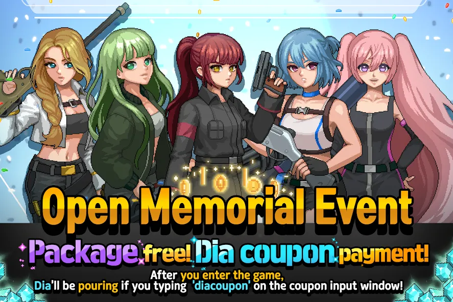 Взломанная Gun and Girls : Gunner Maker на Андроид — Безлимитные деньги и патроны — скриншот 1
