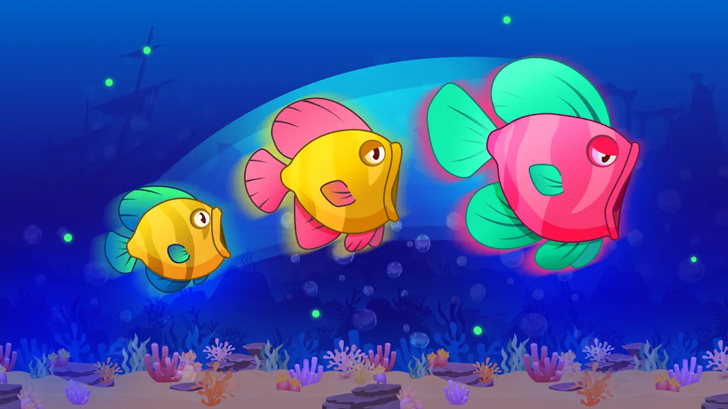 Скачать Eat Fish.IO : Fish Battle на Android — Без рекламы и много рыб — скриншот 2