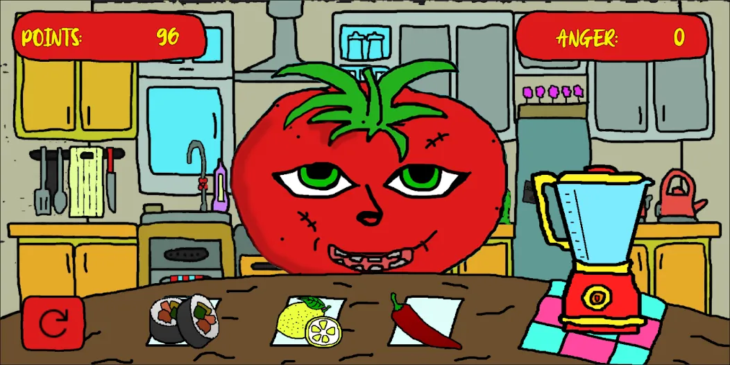 Mr Hungry Tomato на Андроид — Мод Больше монет и все уровни открыты — скриншот 2 Mr Hungry Tomato на Андроид — Мод Больше монет и все уровни открыты — скриншот 2