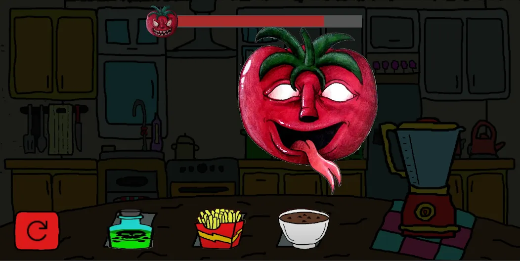 Mr Hungry Tomato на Андроид — Мод Больше монет и все уровни открыты — скриншот 4 Mr Hungry Tomato на Андроид — Мод Больше монет и все уровни открыты — скриншот 4